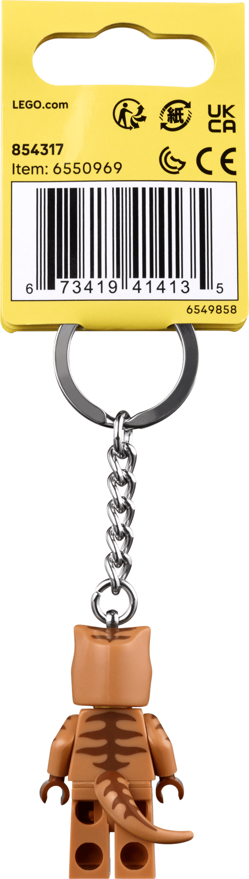LEGO 854317 T. rex Suit Guy Key Chain