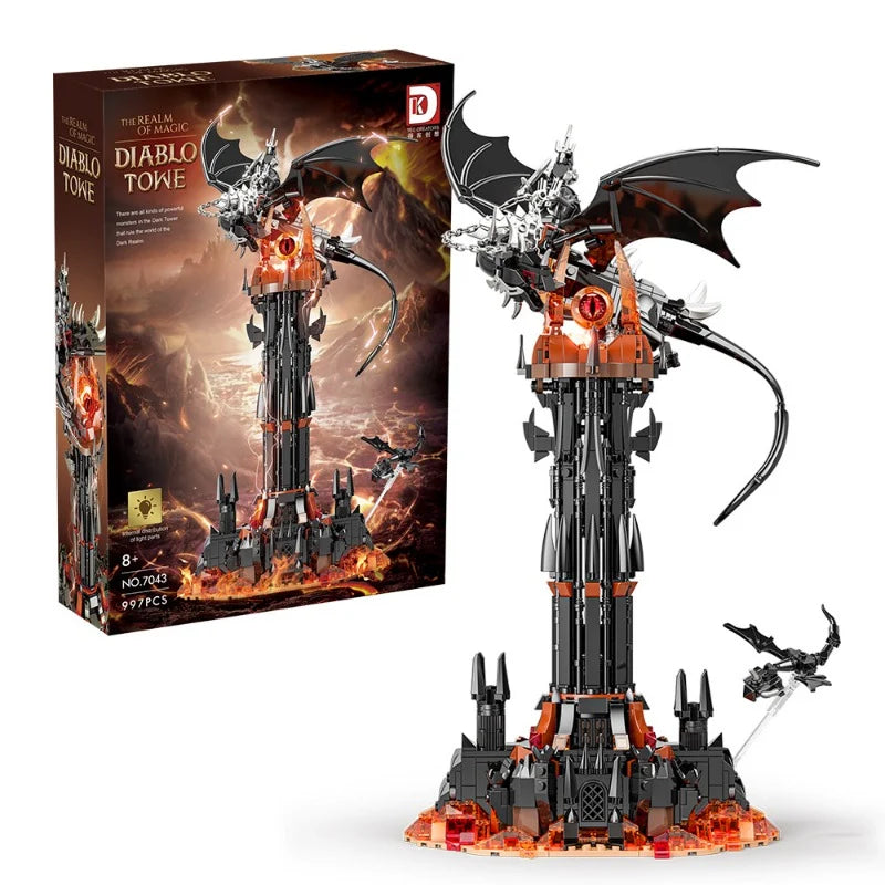 DK 7043 Dark Tower Building Toy Set | 997 Pcs