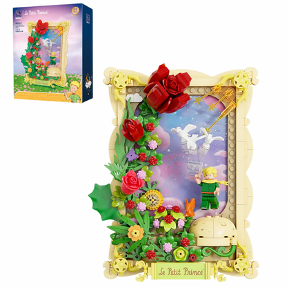 Pantasy 86313 Le Petit Prince Rose Building Toy Set | 500 PCS