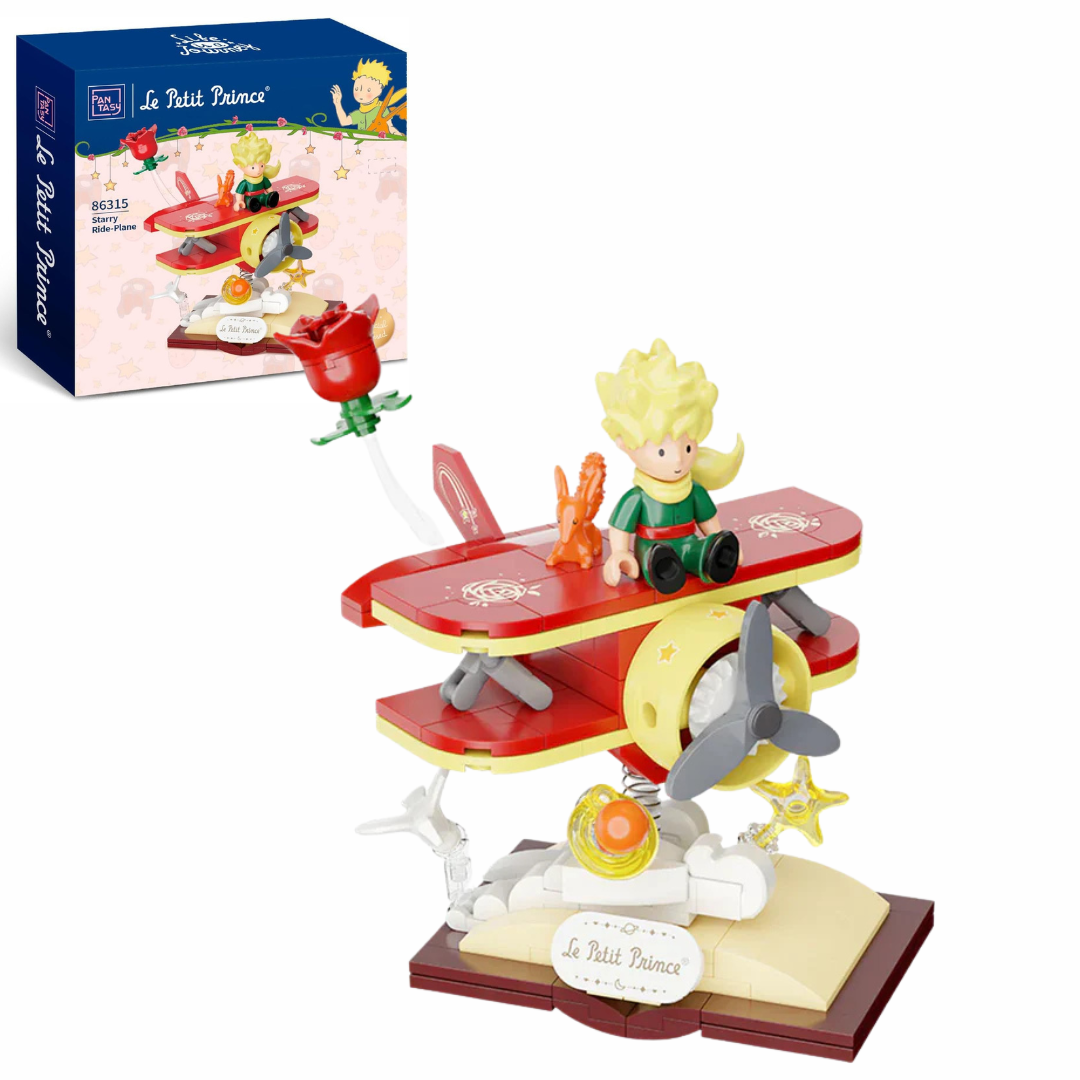 Pantasy 86315 Le Petit Prince Starry Ride Plane Building Toy Set | 189 PCS