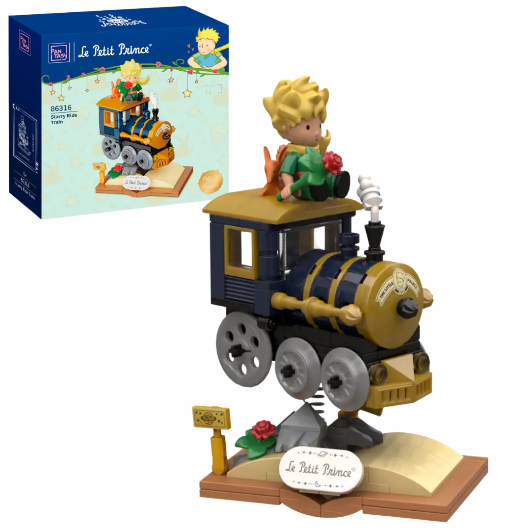 Pantasy 86316 Le Petit Prince Starry Ride Train Building Toy Set | 205 PCS