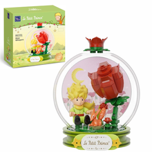 Pantasy 86331 Le Petit Prince Crystal Ball Series Rose Whispers Building Toy Set |300 PCS