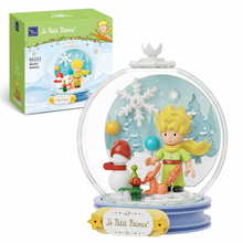 Pantasy 86333 Le Petit Prince Crystal Ball Series Winter Melody Building Toy Set |300 PCS