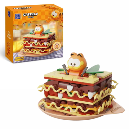 Pantasy 86807 Garfield Foodie Series Lasagna Building Toy Set |300 PCS