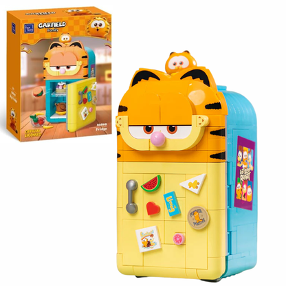 Pantasy 86809 Garfield Fantastic Machines Series Fridge Building Toy Set |300 PCS