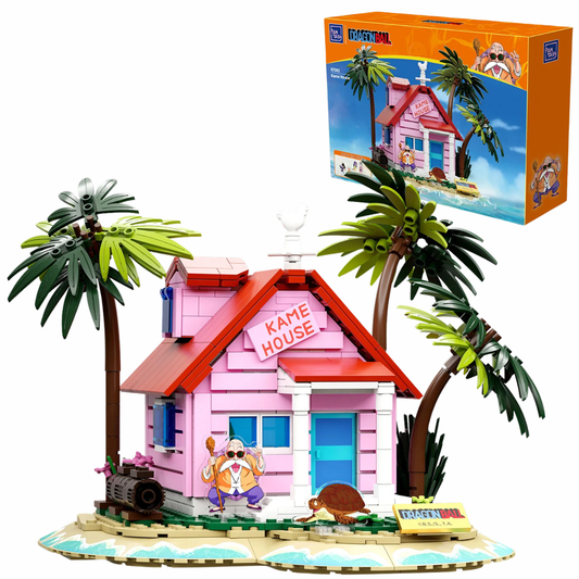 Pantasy 87002 Dragon Ball Kame House Building Toy Set | 600 PCS