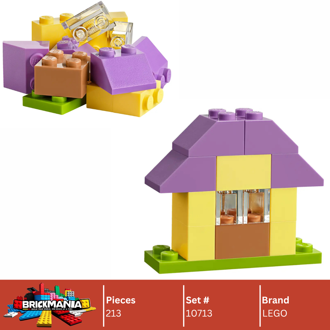 LEGO 10713 Classic Creative Suitcase | 213 PCS