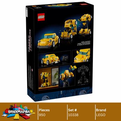 LEGO 10338 Icons Bumblebee | 950 PCS