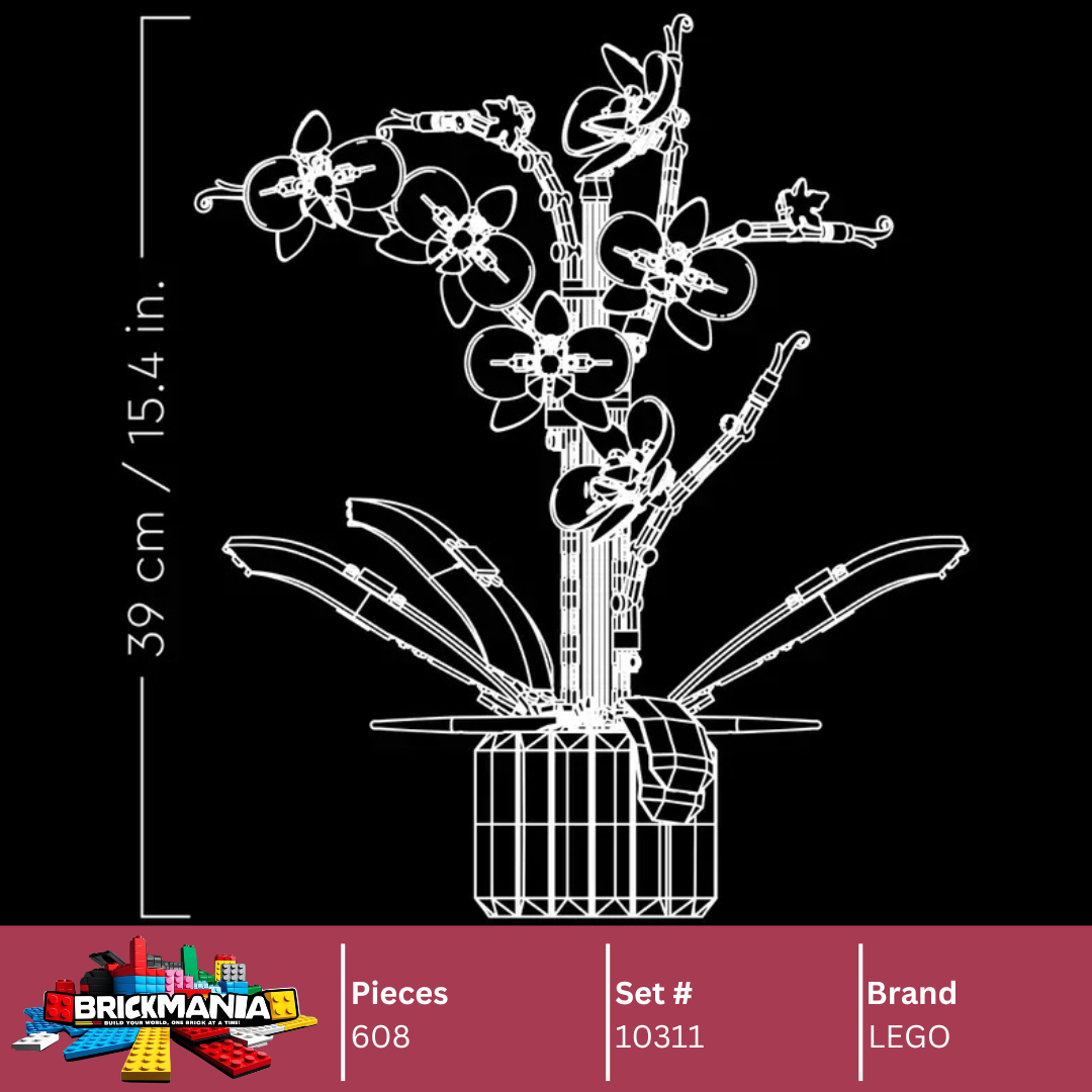 LEGO 10311 Botanicals Orchid | 608 PCS