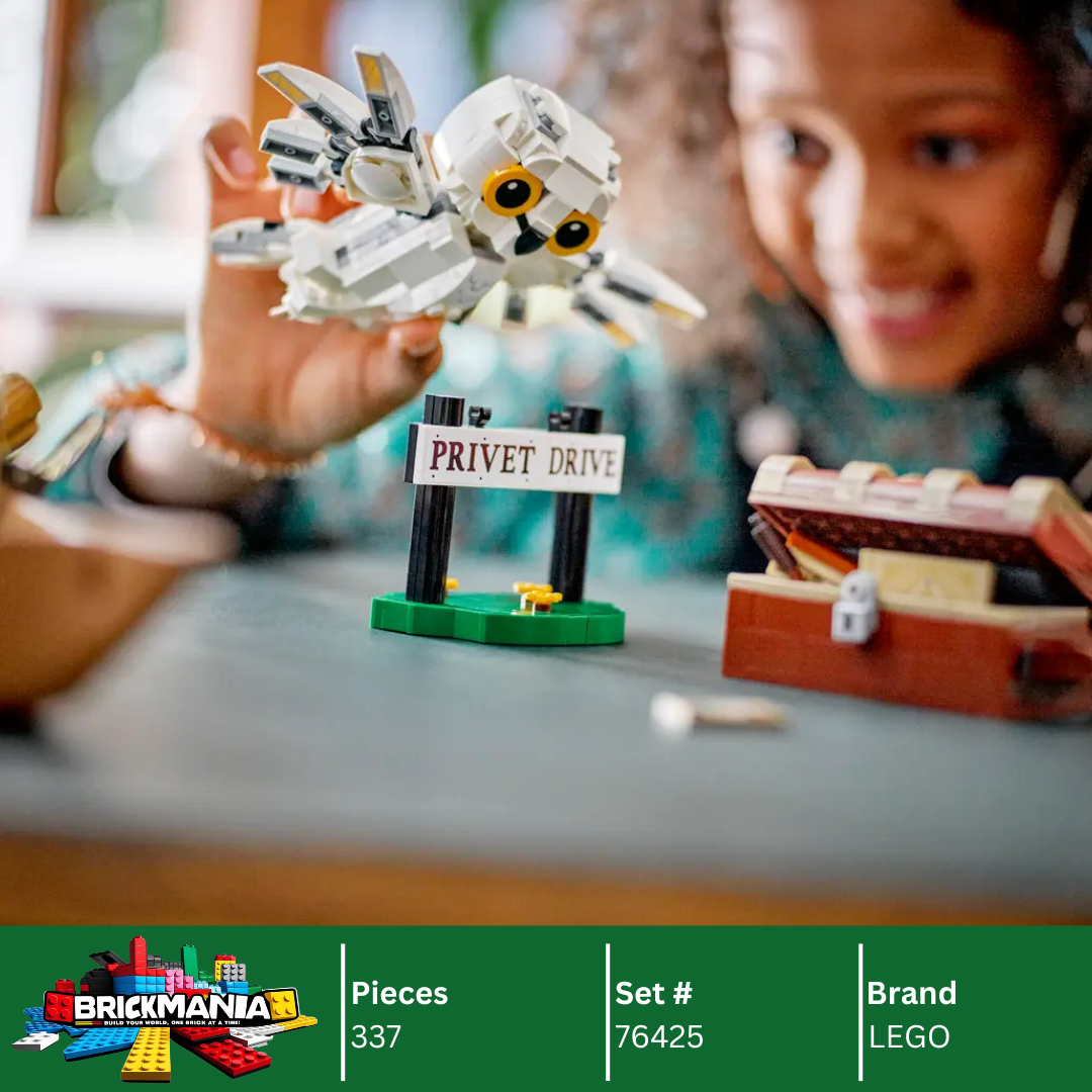 LEGO 76425 Hedwig™ at 4 Privet Drive | 337 PCS