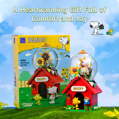 Pantasy 86918 Snoopy Red House Building Toy Set | 243 PCS
