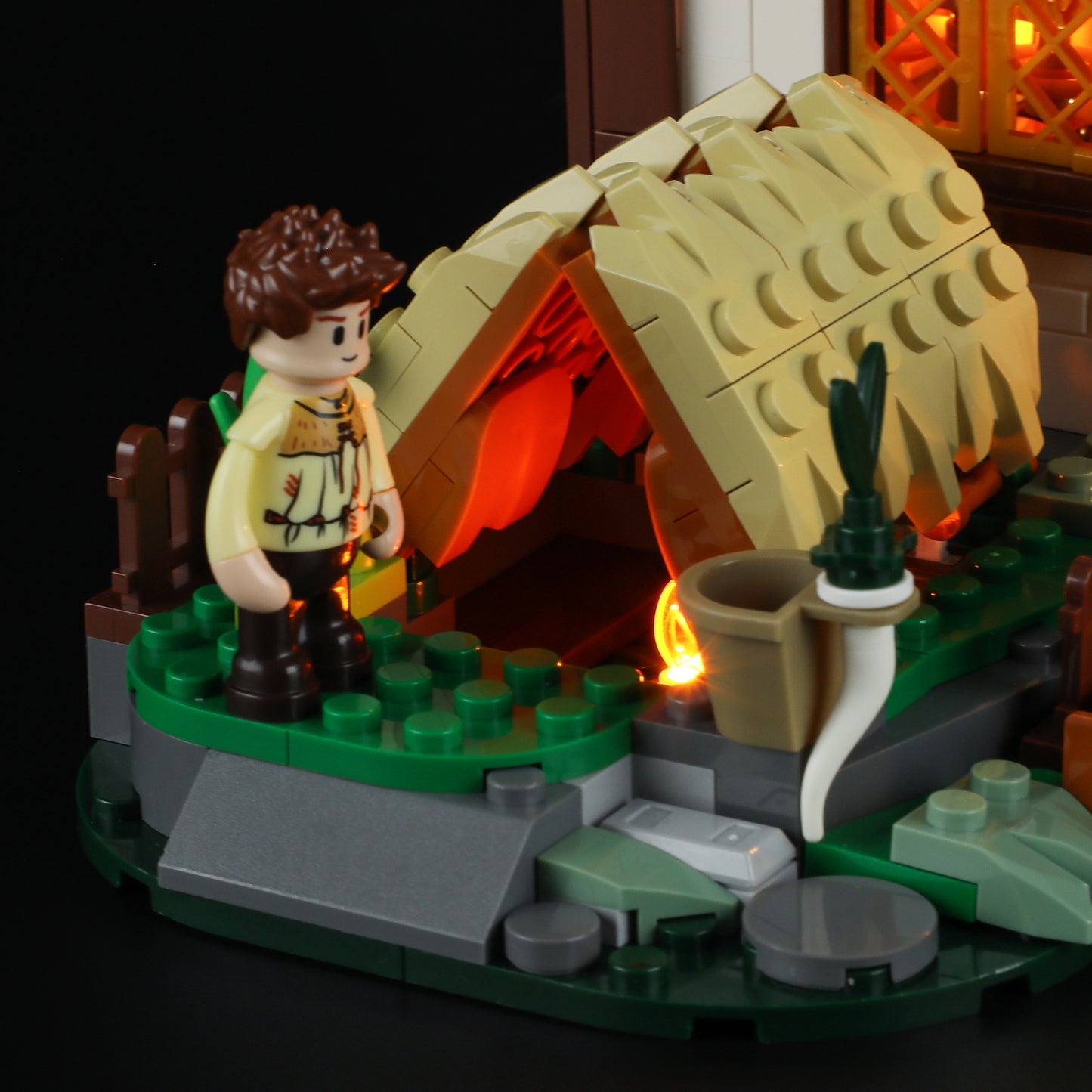 Lumibricks F9024 Medieval Apothecary Shop Building Toy Set | 1470 PCS