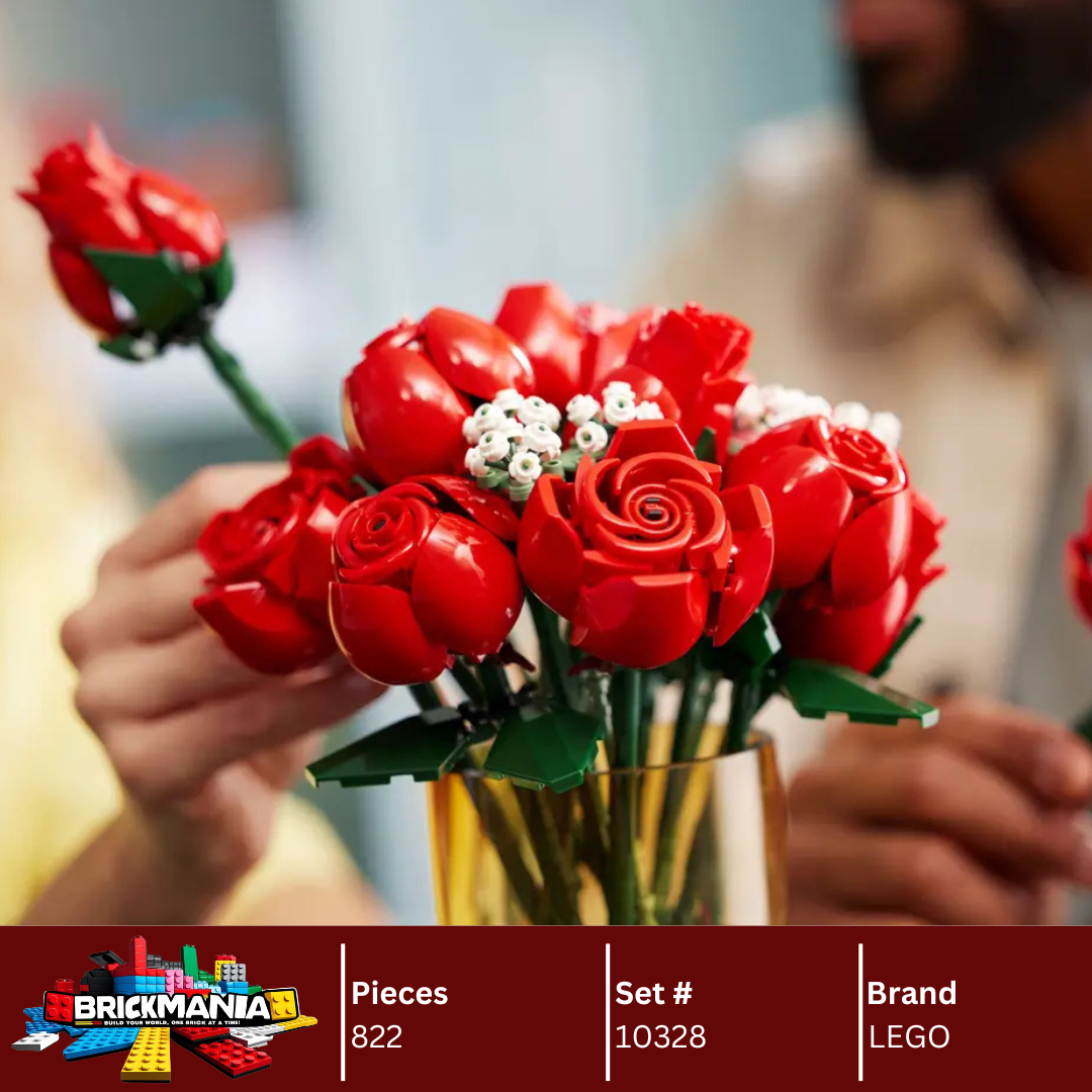 LEGO 10328 Botanicals Bouquet of Roses | 822 PCS
