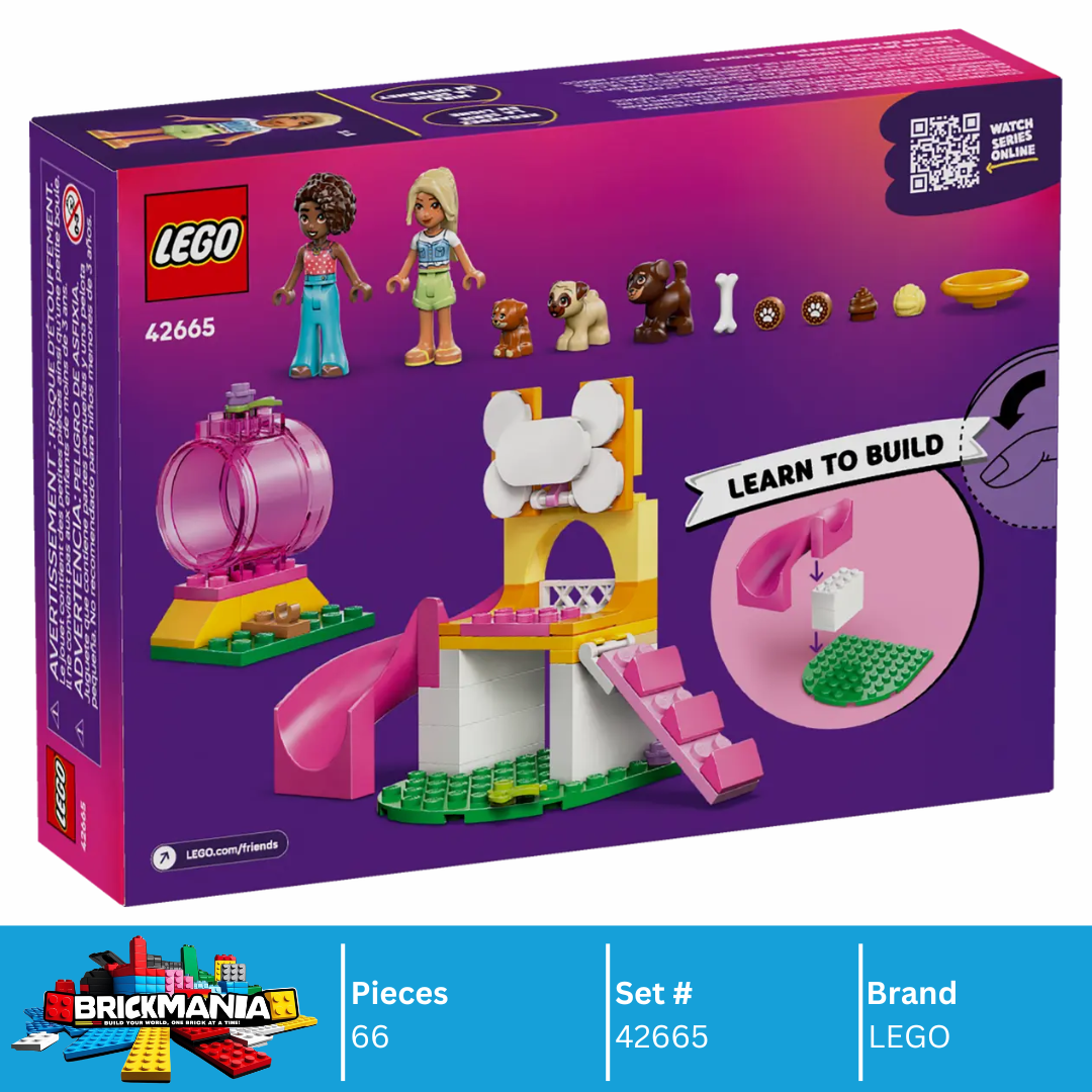 LEGO 42665 Friends Puppy Playground | 66 PCS