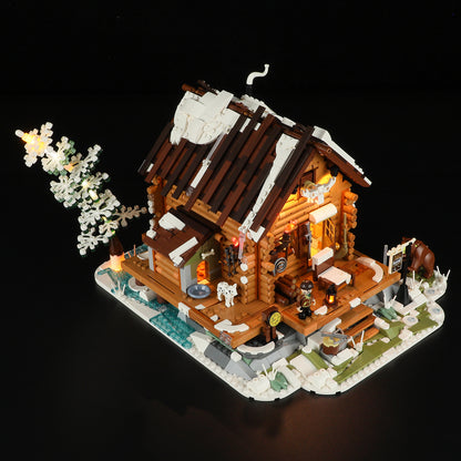 Lumibricks F9018 Hunting Cabin Building Toy Set | 2036 PCS