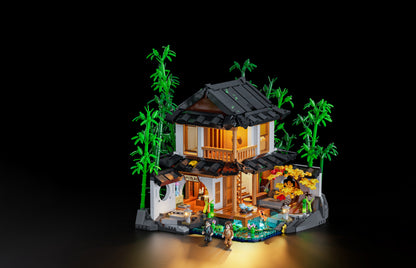 Lumibricks L9075 Bamboo House Building Toy Set | 2432 PCS