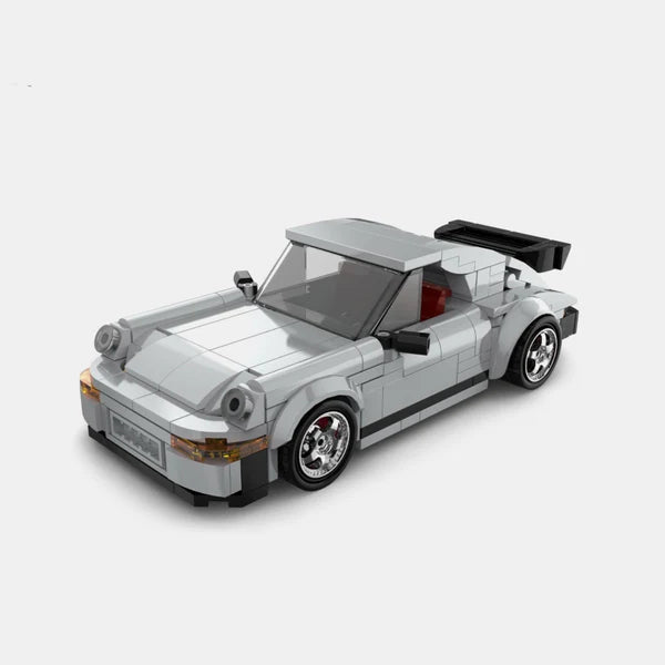 Happy Build PB8816 Porsche 930 turbo Building Toy Set | 343 PCS | Buildable Car with Display Container