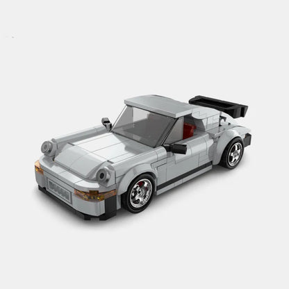 Happy Build PB8816 Porsche 930 turbo Building Toy Set | 343 PCS | Buildable Car with Display Container