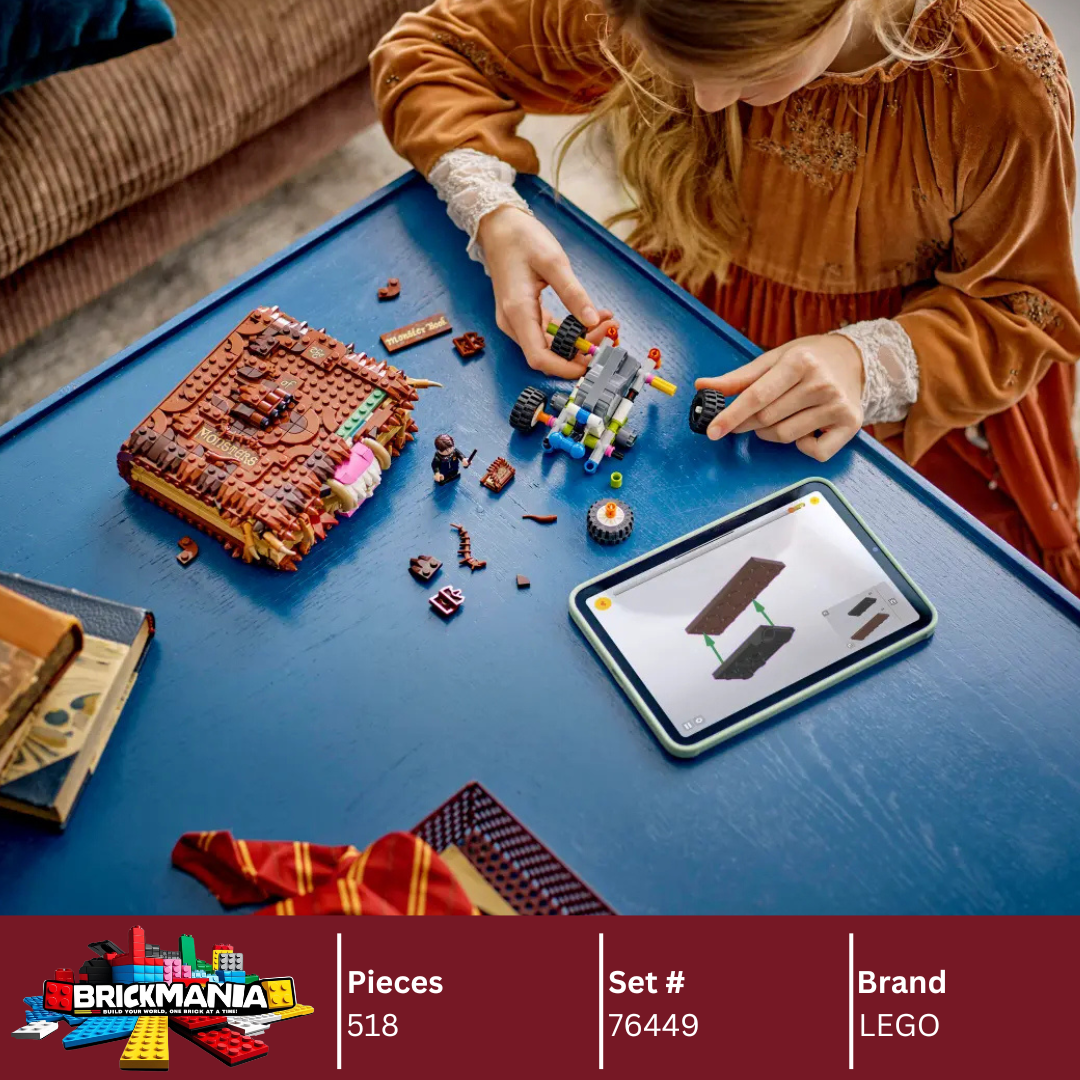 LEGO 76449 Harry Potter Chomping Monster Book of Monsters | 518