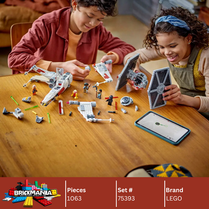 LEGO 75393 Star Wars TIE Fighter & X-Wing Mash-up | 1063 PCS