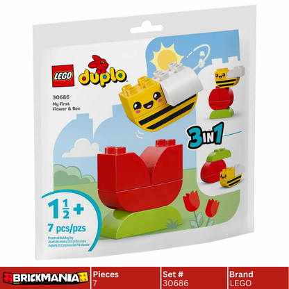 LEGO 30686 Duplo My First Flower & Bee | 7 PCS