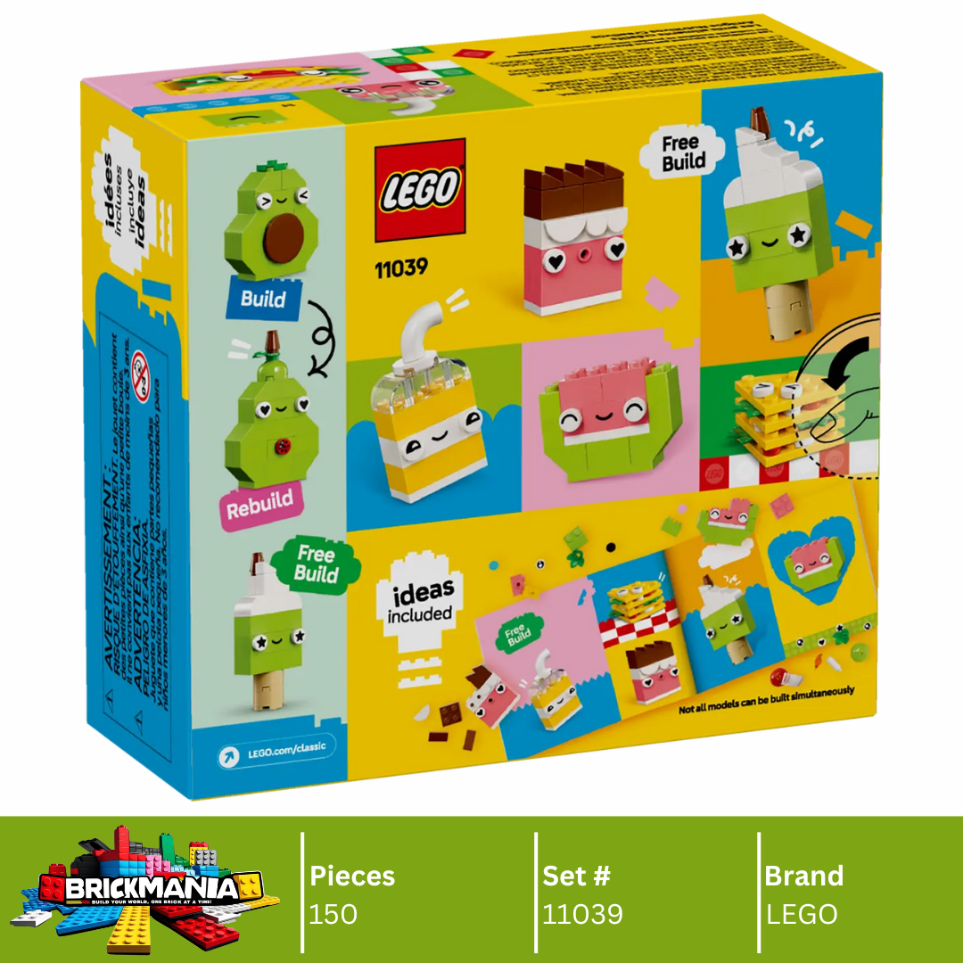 LEGO 11039 Creative Food Friends | 150 PCS
