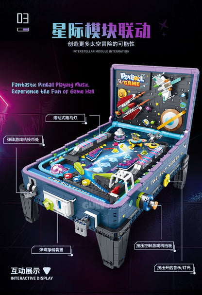 GULY 60526 Pinball Game Building Set | 2309 PCS