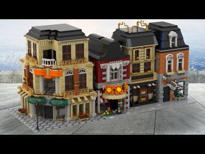Pantasy 85014 Sherlock Holmes Baker Street 221B Apartment Building Toy Set | 3087 PCS