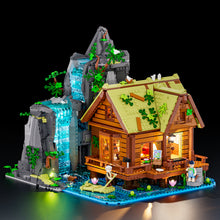Lumibricks L9083 Waterfall Cabin Building Toy Set | 2539 PCS