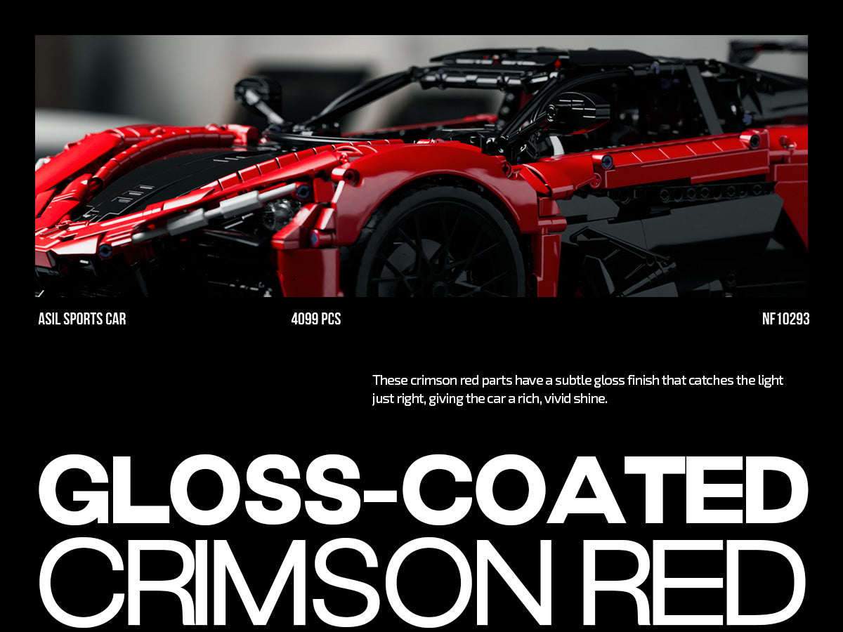 Nifeliz NF10293 ASIL Sports Car Building Set | 4099 PCS