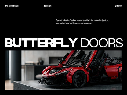 Nifeliz NF10293 ASIL Sports Car Building Set | 4099 PCS