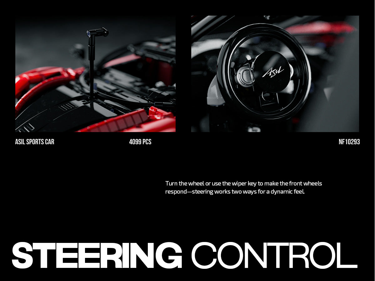 Nifeliz NF10293 ASIL Sports Car Building Set | 4099 PCS