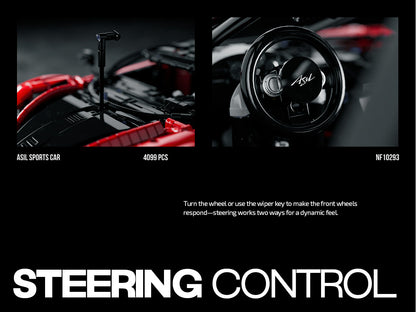 Nifeliz NF10293 ASIL Sports Car Building Set | 4099 PCS