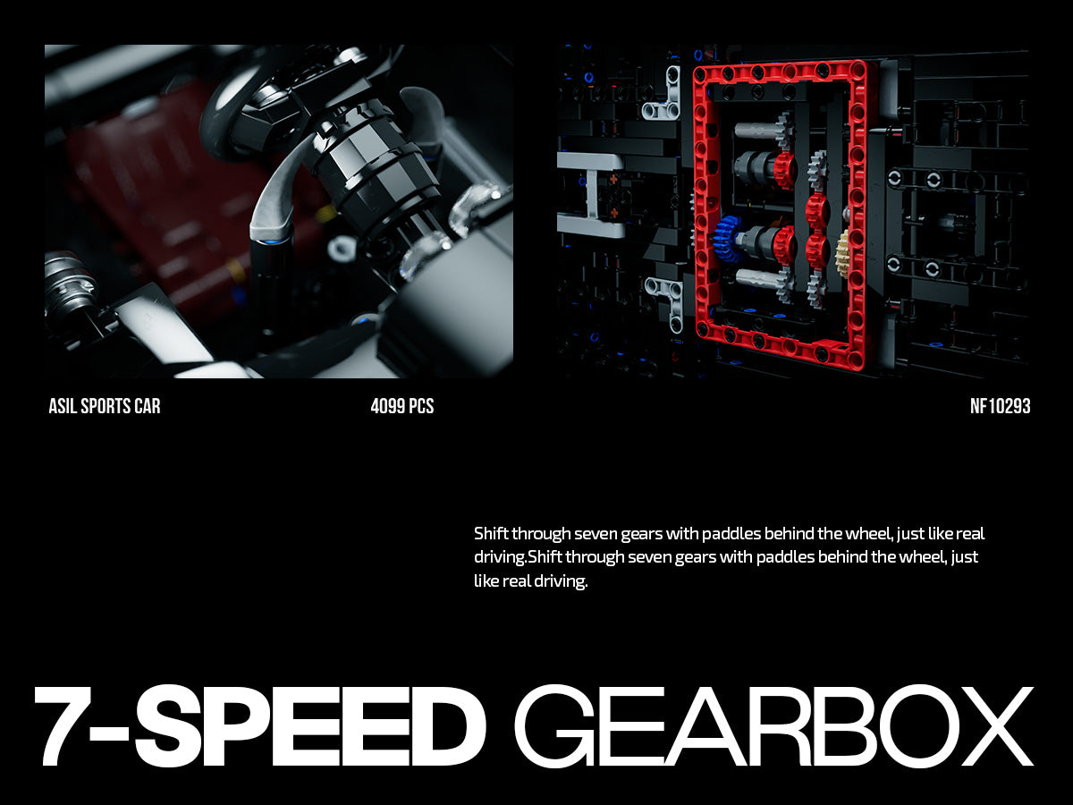 Nifeliz NF10293 ASIL Sports Car Building Set | 4099 PCS