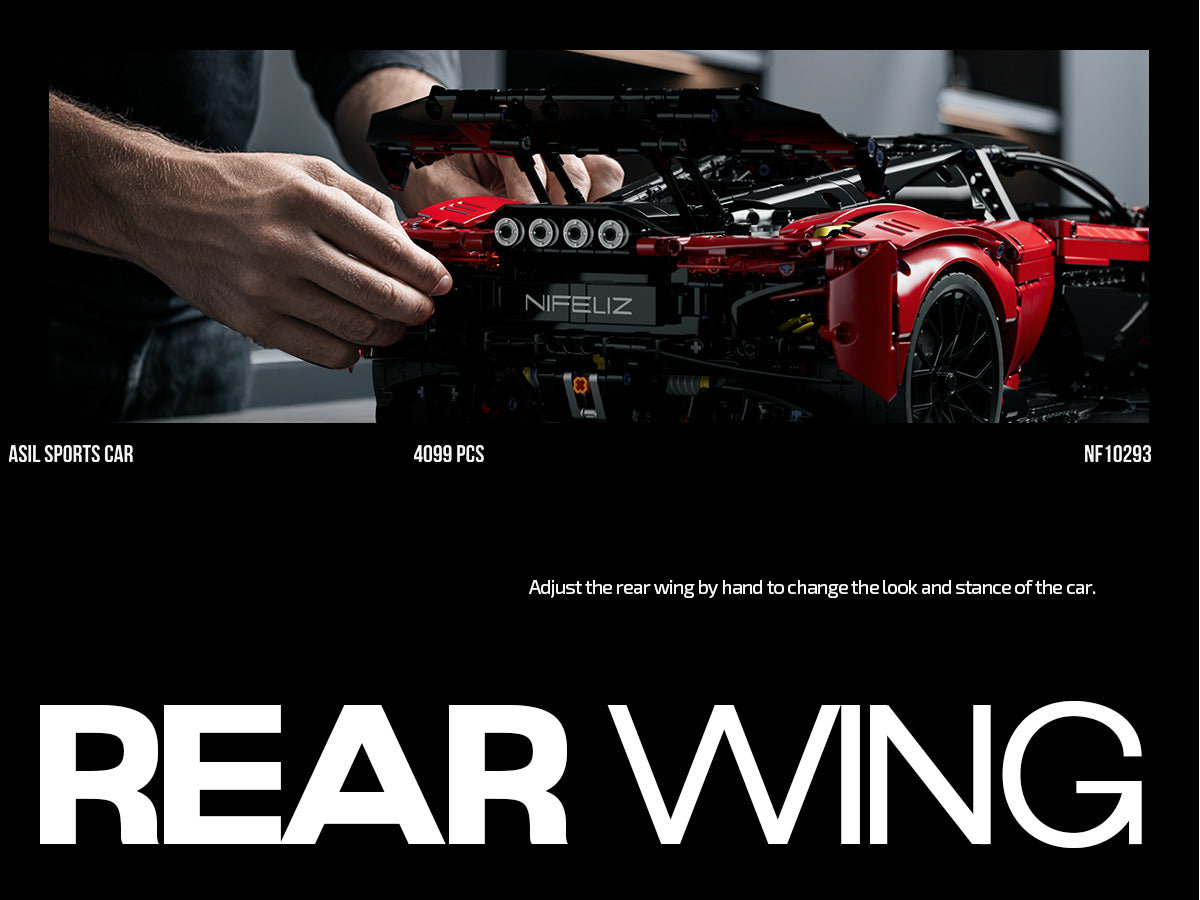 Nifeliz NF10293 ASIL Sports Car Building Set | 4099 PCS