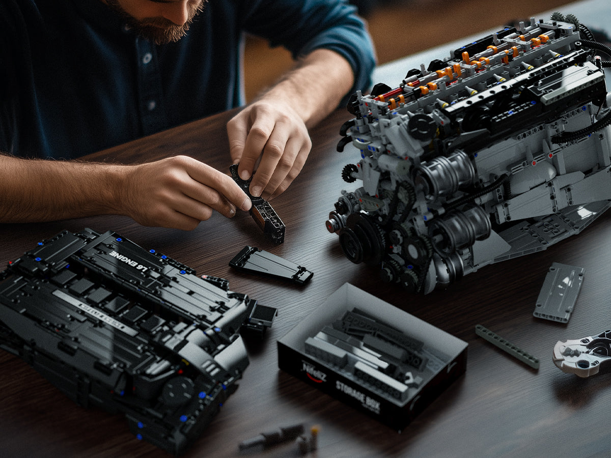 Nifeliz NF10316 L6 Engine Building Set | 2820 PCS