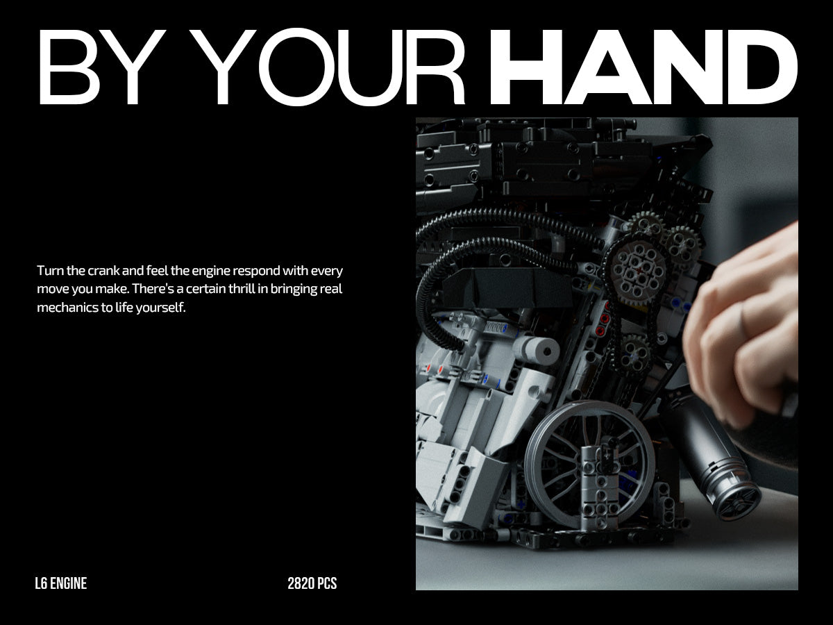 Nifeliz NF10316 L6 Engine Building Set | 2820 PCS