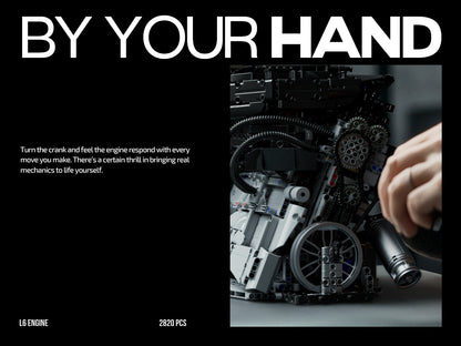 Nifeliz NF10316 L6 Engine Building Set | 2820 PCS