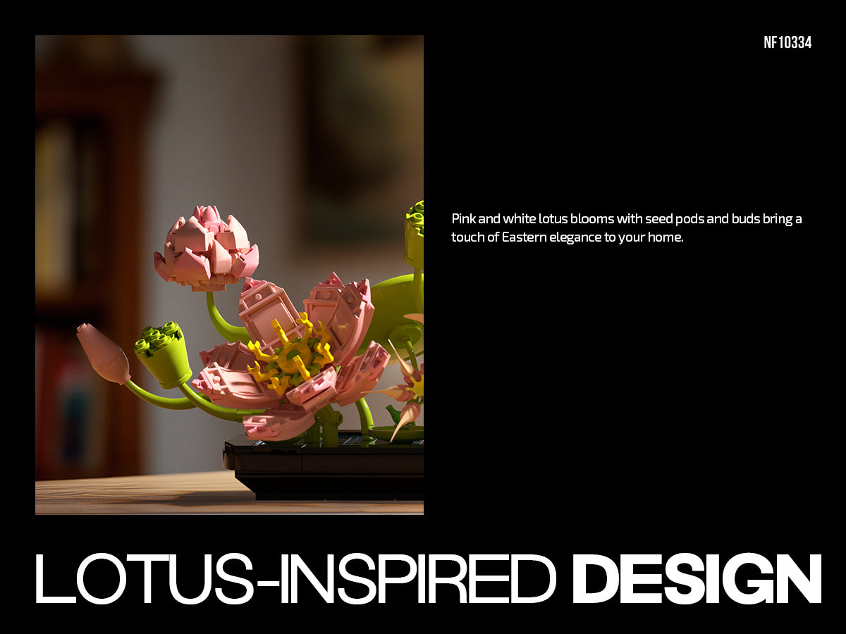 Nifeliz NF10334 Lotus Building Set | 506 PCS