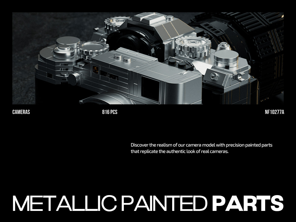 Nifeliz NF10277A Cameras Building Set | 816 PCS