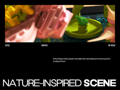 Nifeliz NF10334 Lotus Building Set | 506 PCS