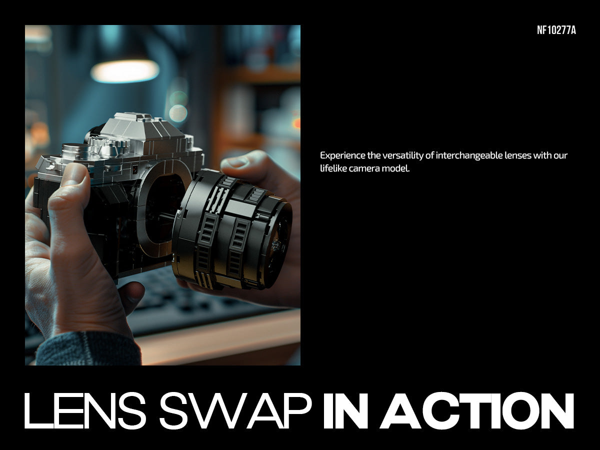 Nifeliz NF10277A Cameras Building Set | 816 PCS