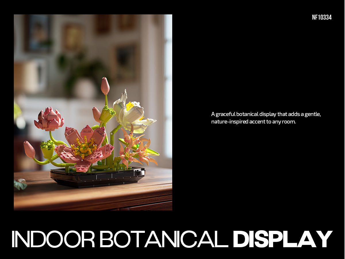 Nifeliz NF10334 Lotus Building Set | 506 PCS