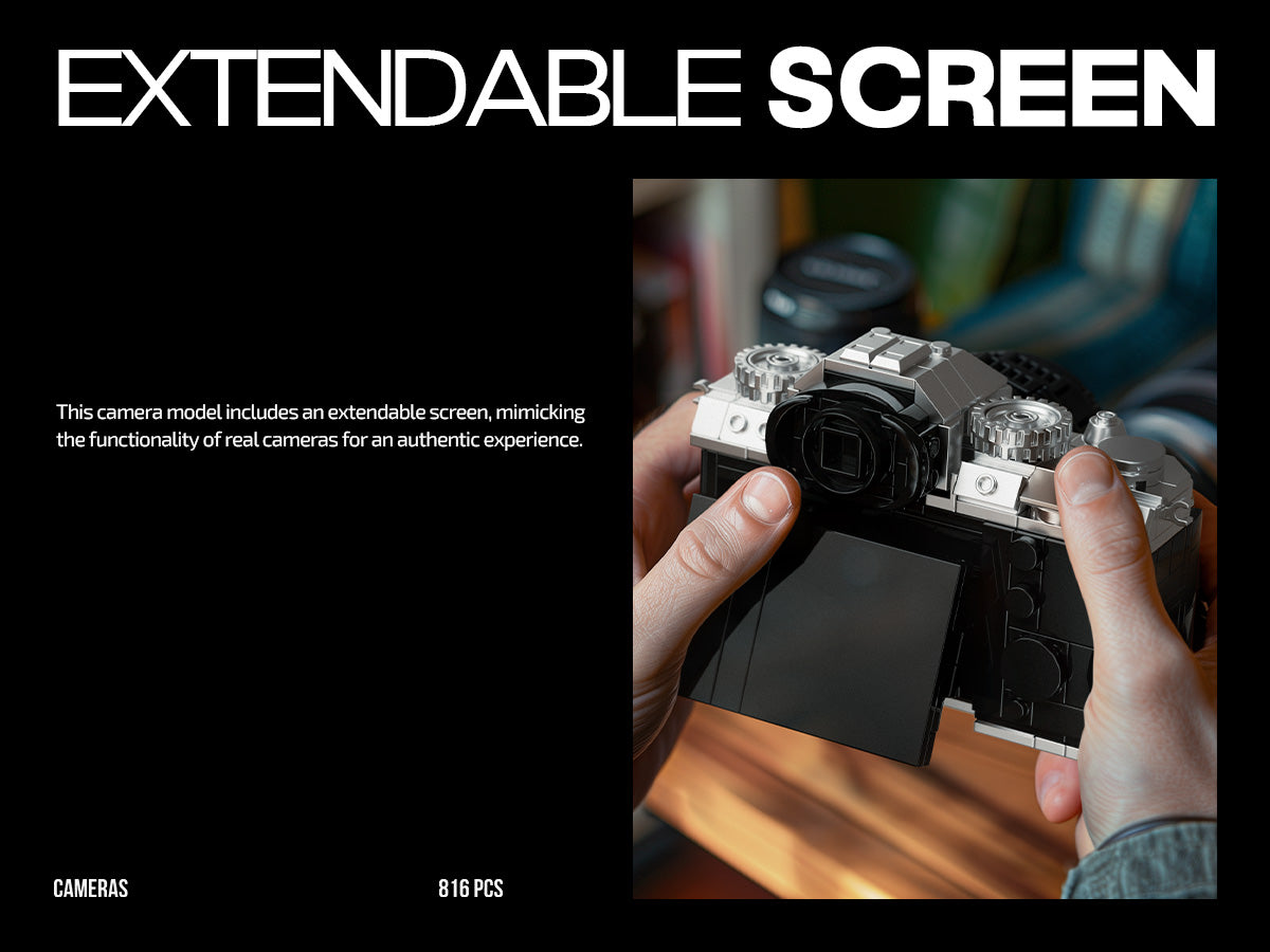 Nifeliz NF10277A Cameras Building Set | 816 PCS