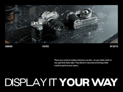 Nifeliz NF10277A Cameras Building Set | 816 PCS