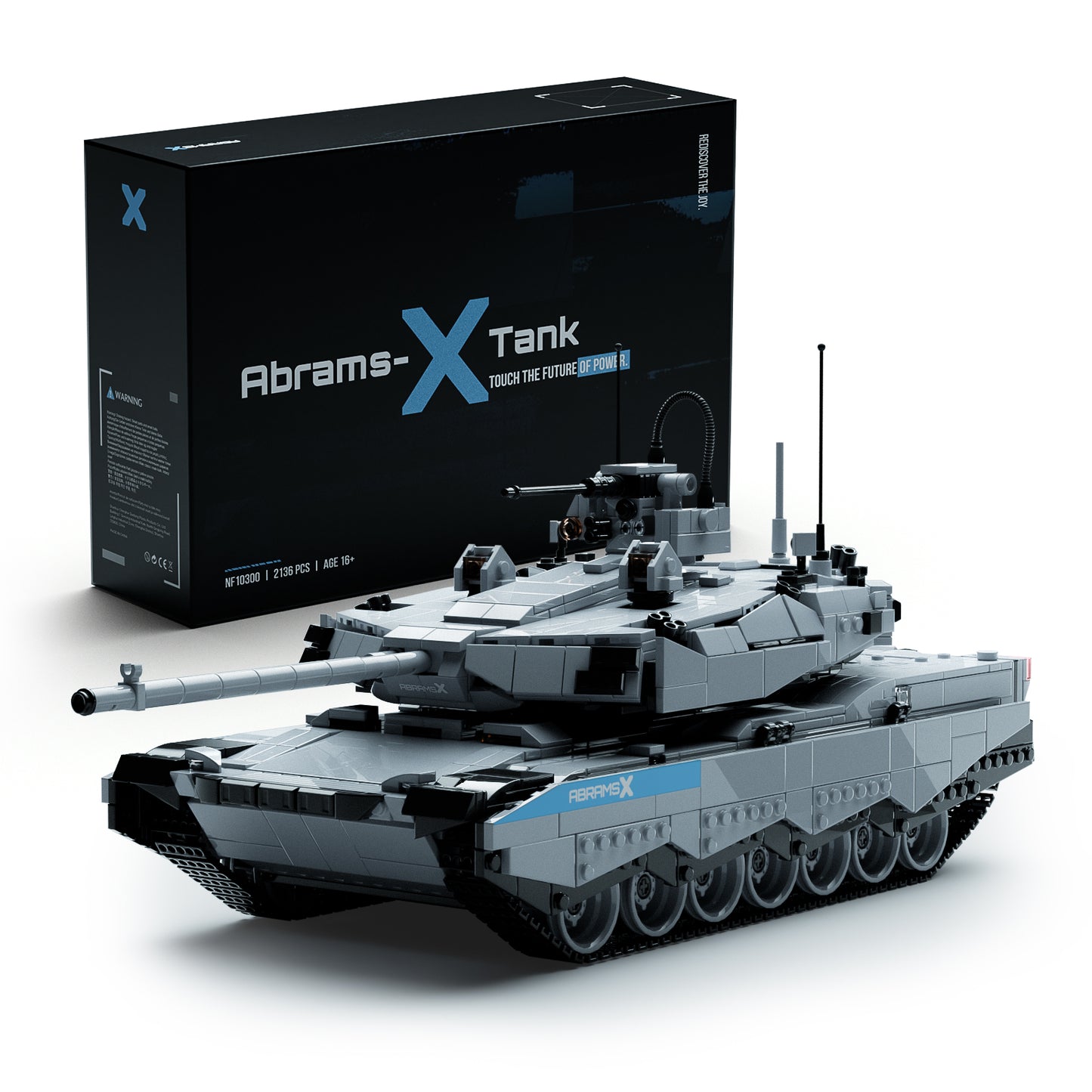 Nifeliz NF10300 Abrams-x Tank Building Set | 2136 PCS