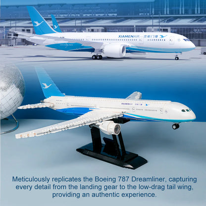 Pantasy 11017 Aerospace BOEING 787 Building Toy Set |740 PCS