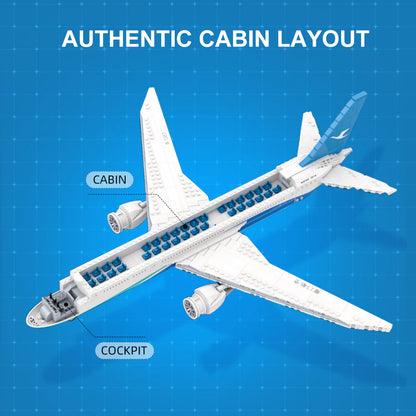 Pantasy 11017 Aerospace BOEING 787 Building Toy Set |740 PCS