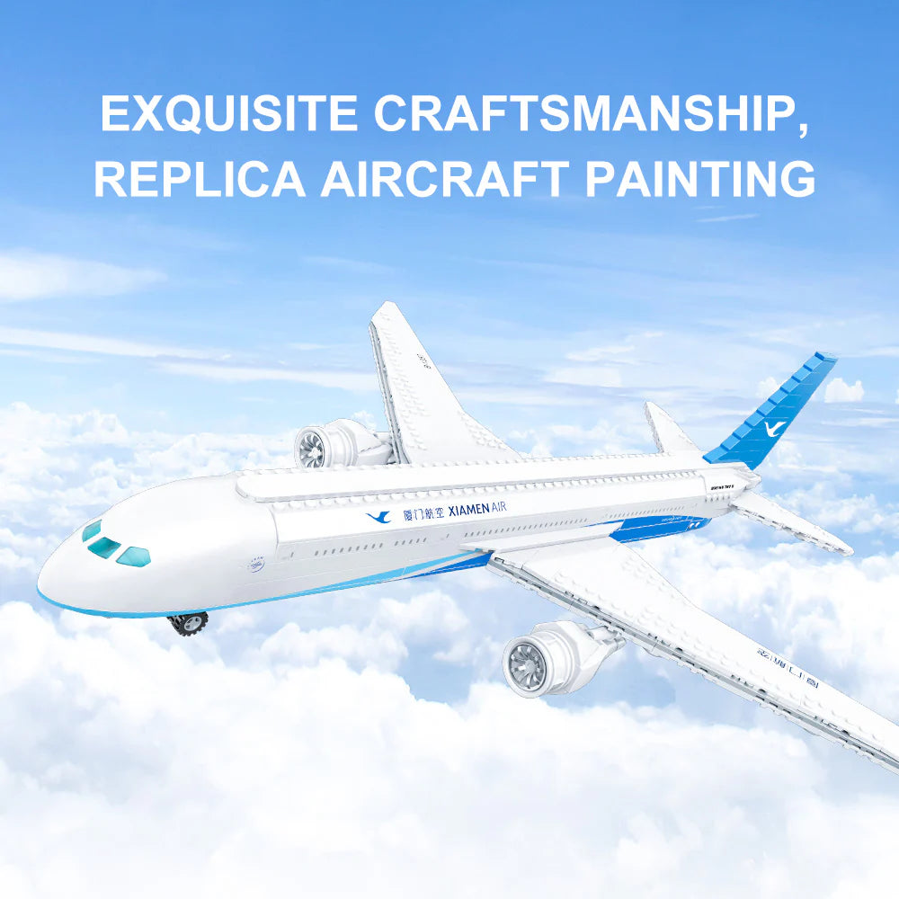 Pantasy 11017 Aerospace BOEING 787 Building Toy Set |740 PCS