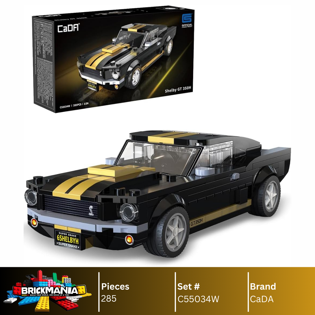 CaDA C55034W Shelby Building Toy Set | 285 PCS